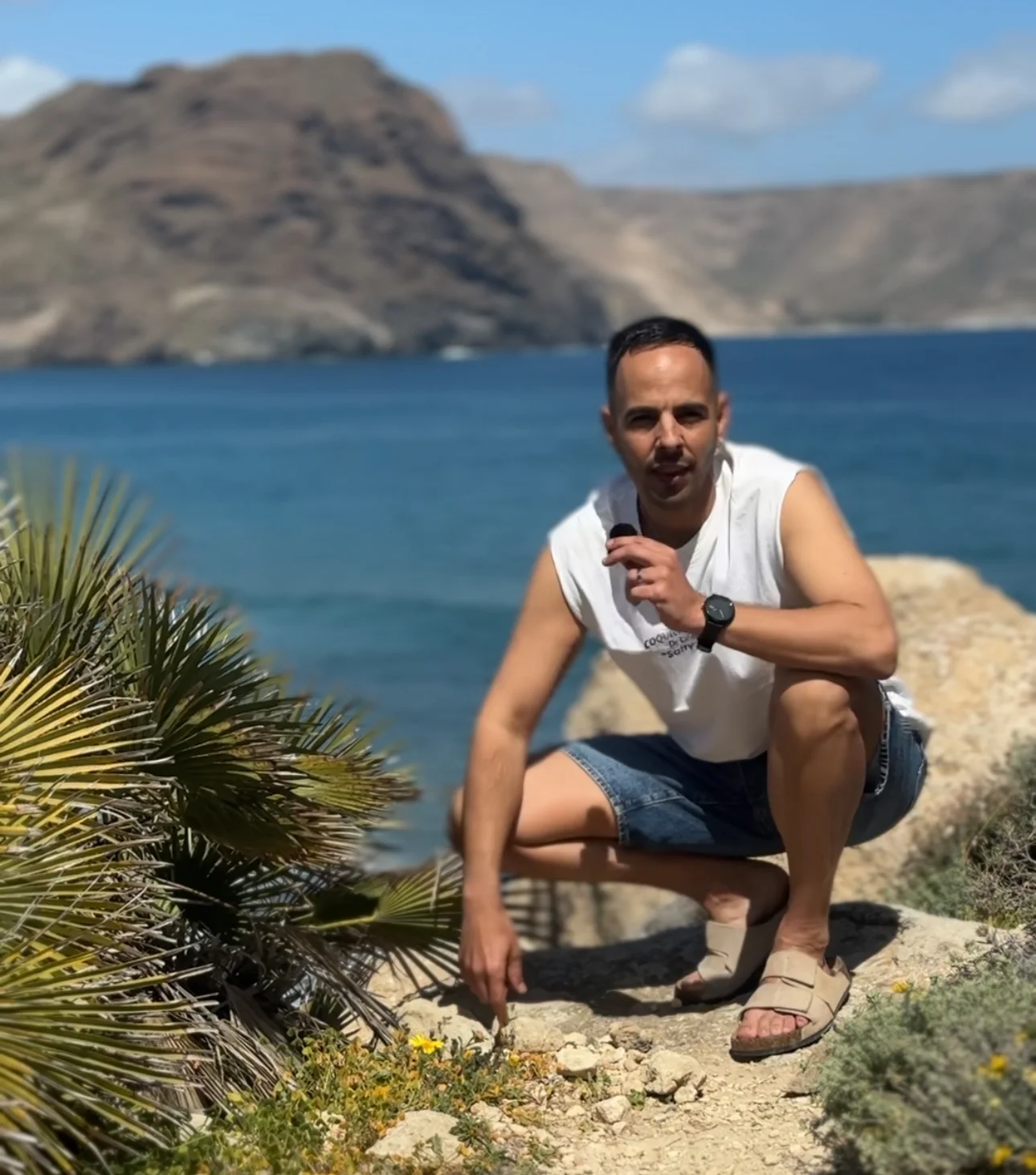 Raúl en Cabo de Gata